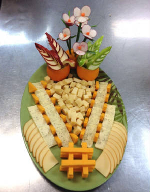 cheese display